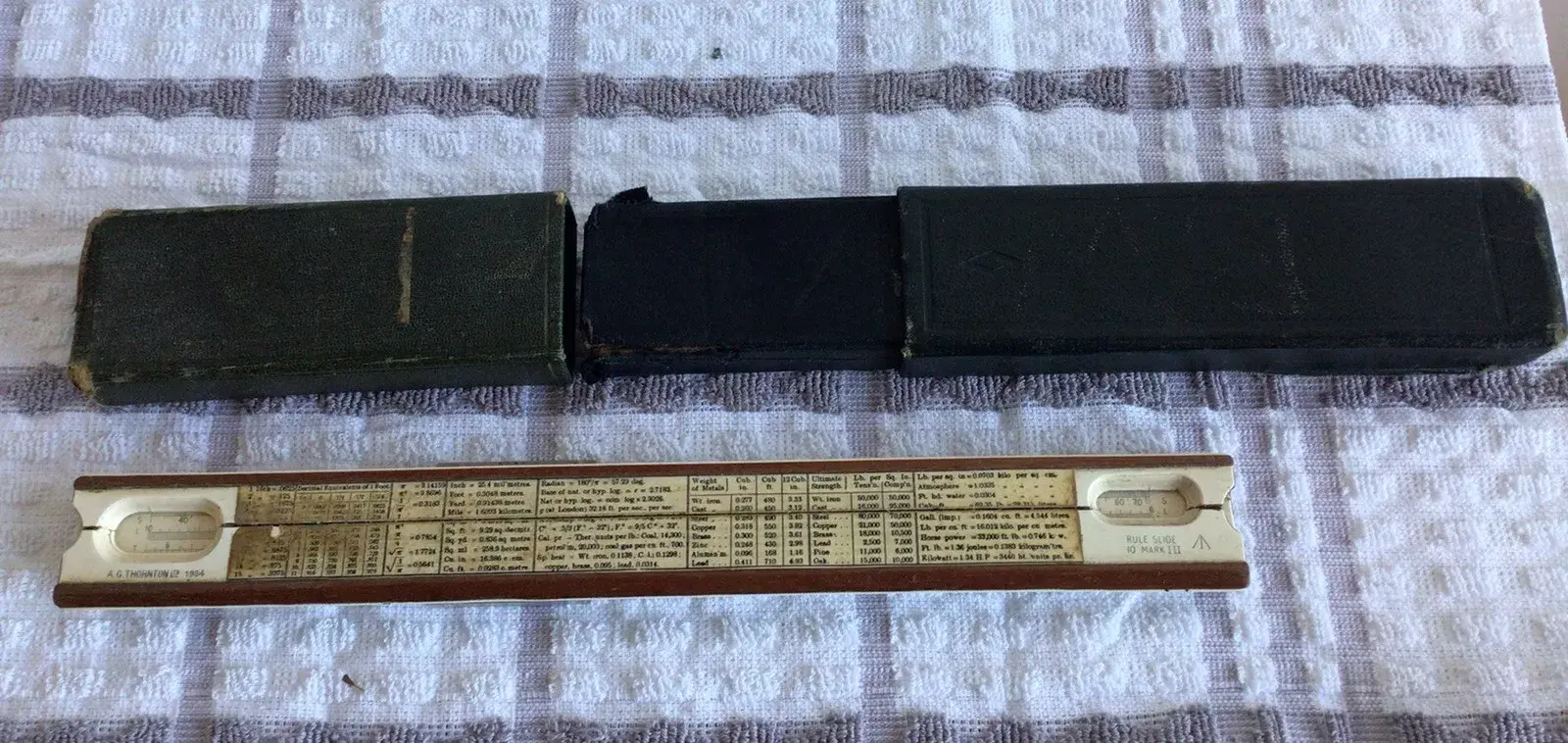 SLIDE RULER A G THORNTON