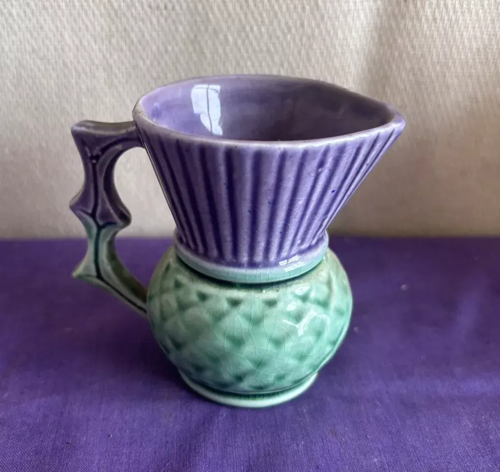 West highland pottery Thistle jug