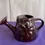 Thumbnail: Kernewek pottery brown watering can vase