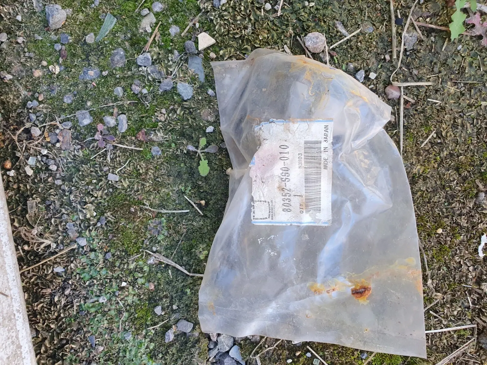 HONDA PRELUDE 1995 BRACKET FOR AIRCON LIQUID TANK 80352-SS0-010 NEW