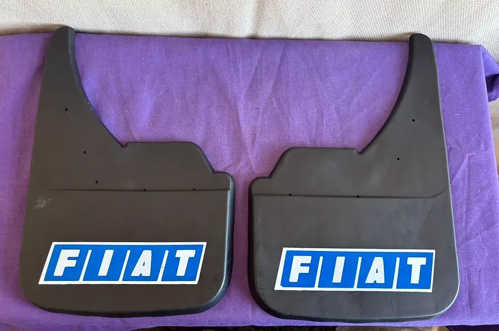 Thumbnail: Universal Fiat Mud Flaps Front Or Rear