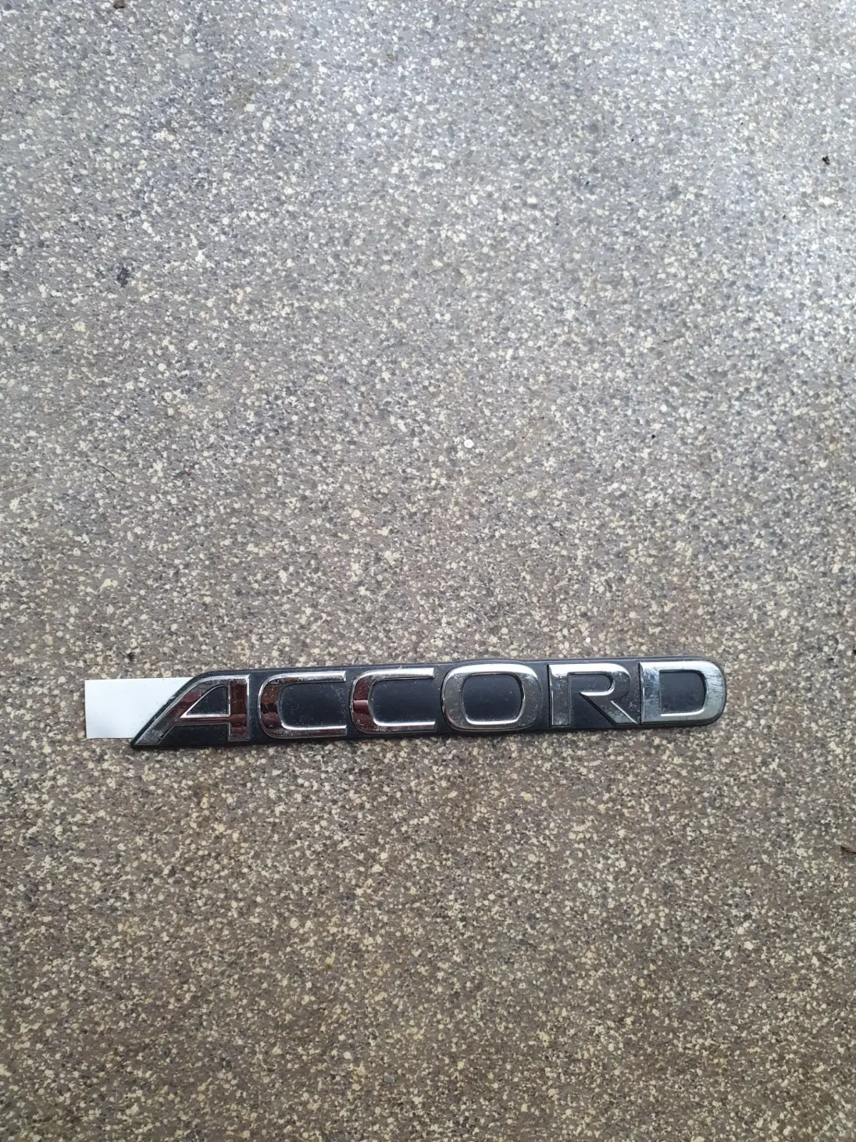 HONDA ACCORD BADGE. NEVER FITTED