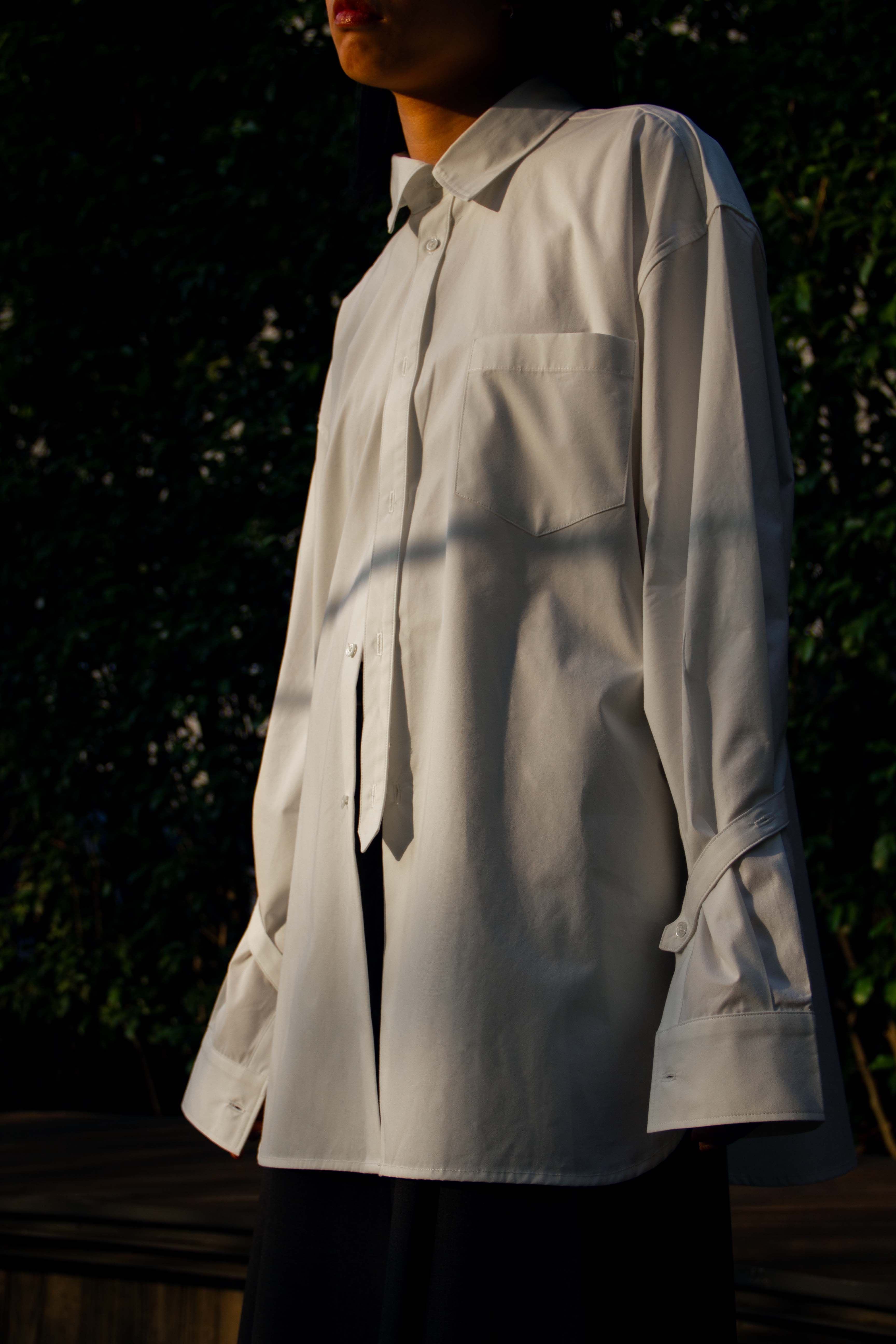 off-white double-placket shirt