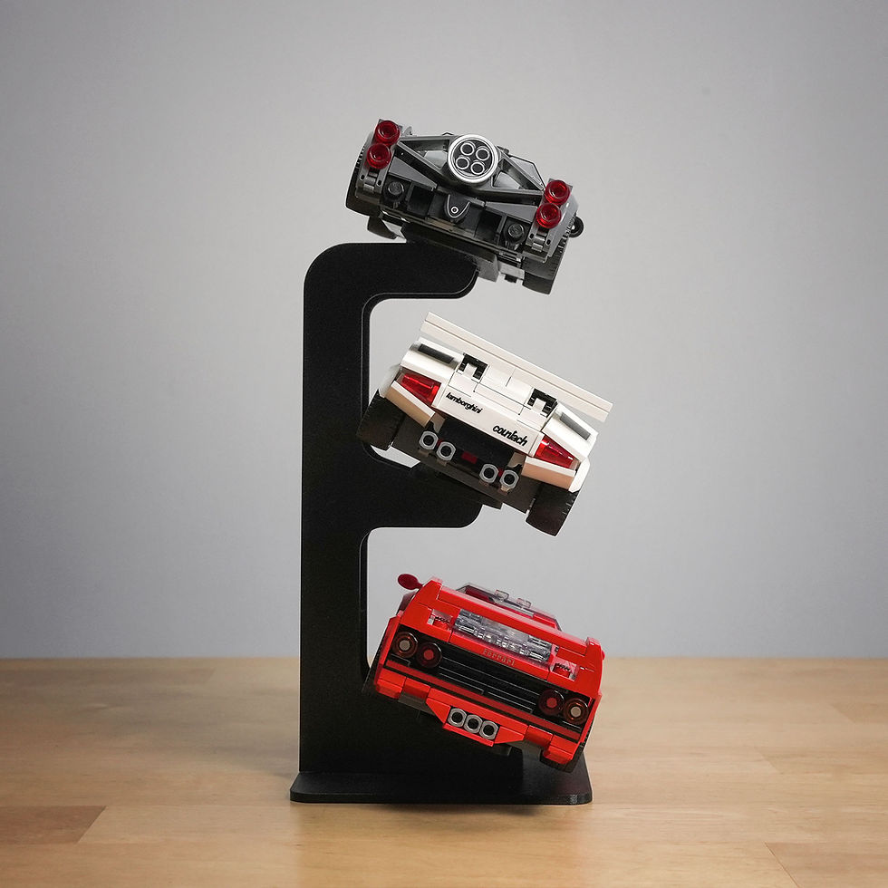 Thumbnail: Lego Speed Champions 3d printed display stand