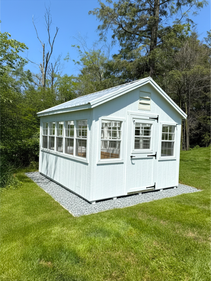 Thumbnail: 10' x 12' A-Frame Greenhouse | Model AFGH-0008