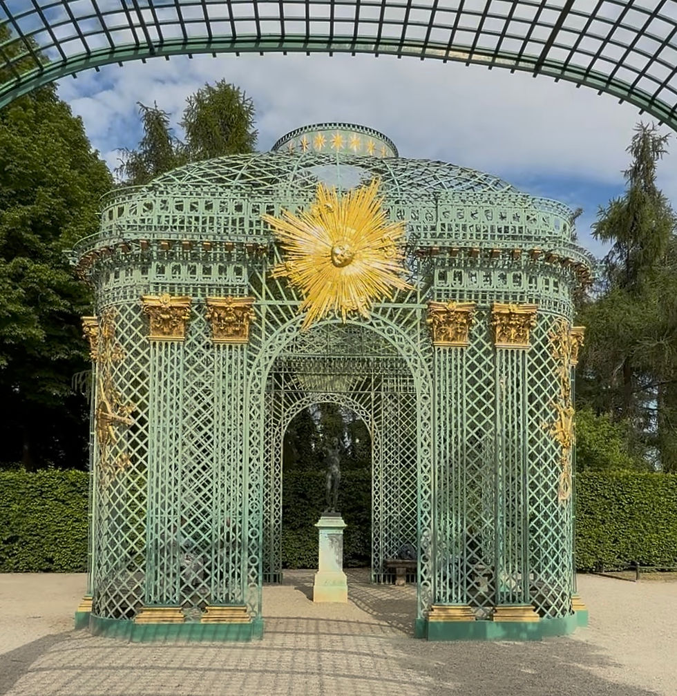 A pavilion at the spectacular Sanssouci Park.