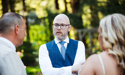 DJ R.P.M. talking to couple - Tiger Lily Photography