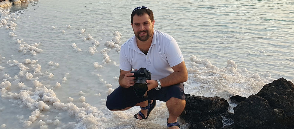 Picture of me, after a great sunrise session in the dead sea