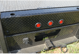 Bradford Built® Bale Spear Equipped Pick-up Truck Flat Bed; sold and installed by Road Worthy Enterprise LLC Pueblo, Colorado.