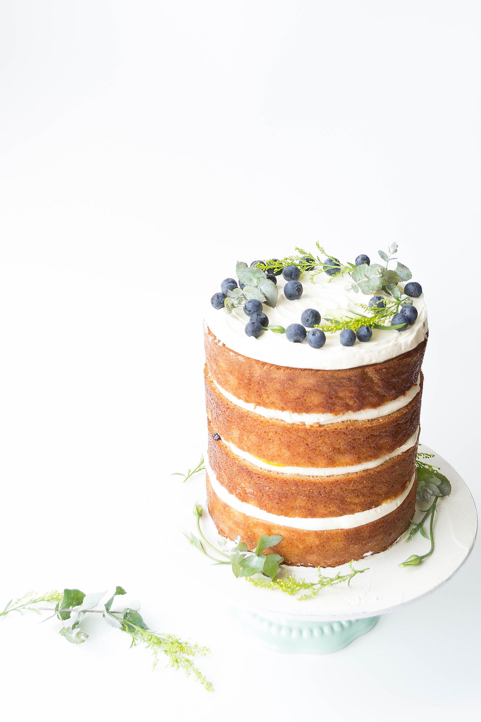 Alyssa 40th Lemon and Blueberry 1