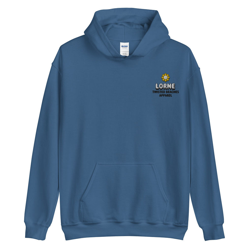 Thumbnail: Lorne Flower Hoodie Embroided
