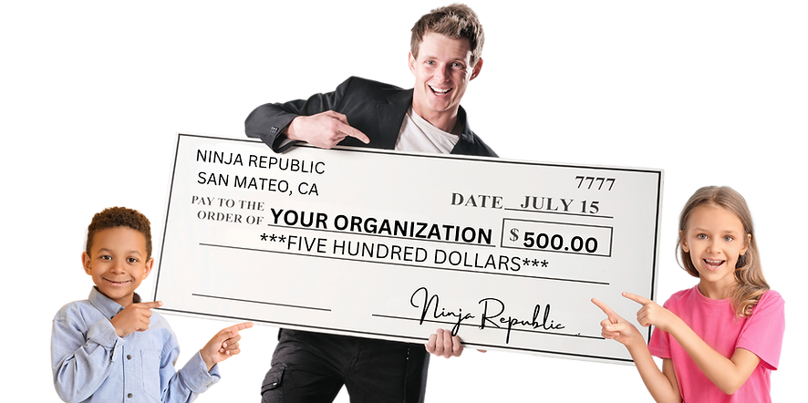 Ninja Republic Fundraisers