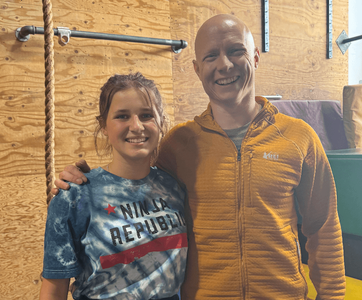 Athletes smiling after ninja training session at Ninja Republic in San Mateo, CA