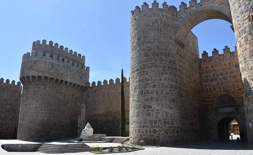 The city walls of Avila