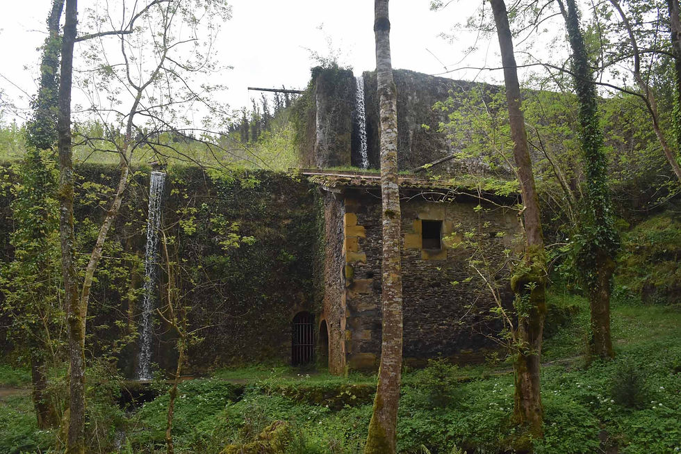 The remains of a medieval foundry and longbow workshop