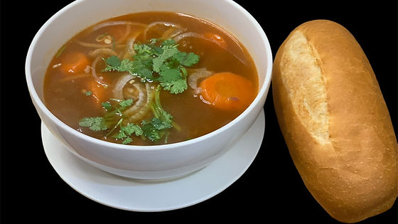 Beef stew & bread