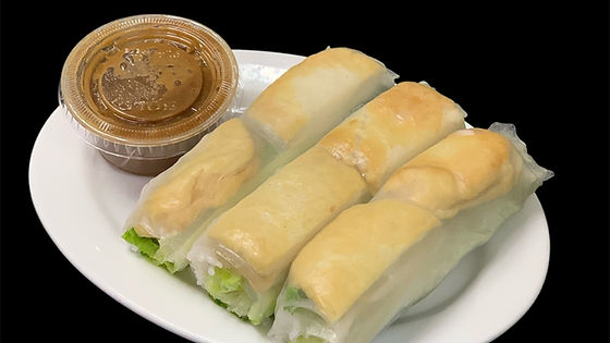 Tofu springrolls (3 rolls)