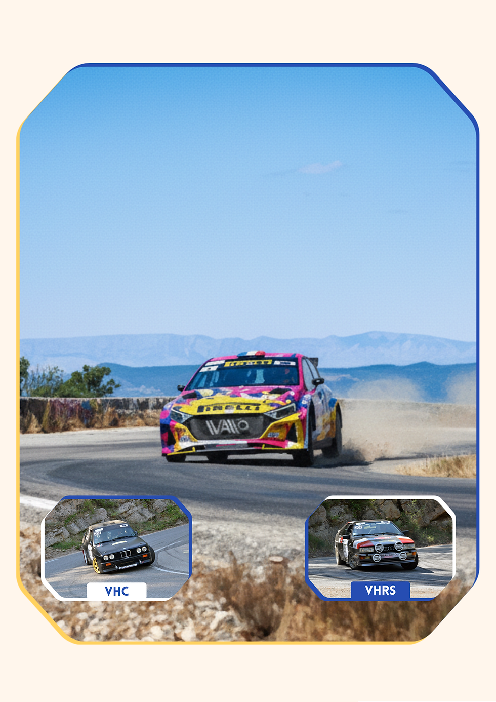 Affiche du 4e rallye régional de l'Huveaune
