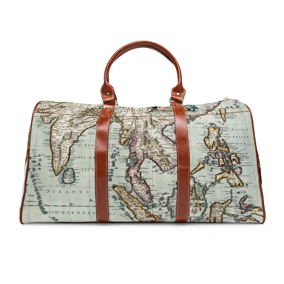 Passport Bros Lifestyle Goods™- Classic World Map Bag