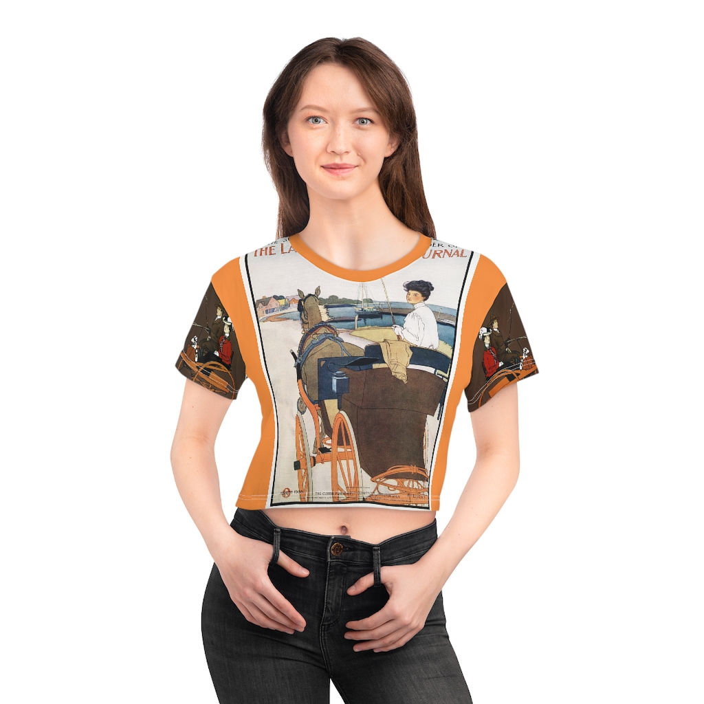 Victorian VintEdge™ Crop Tee