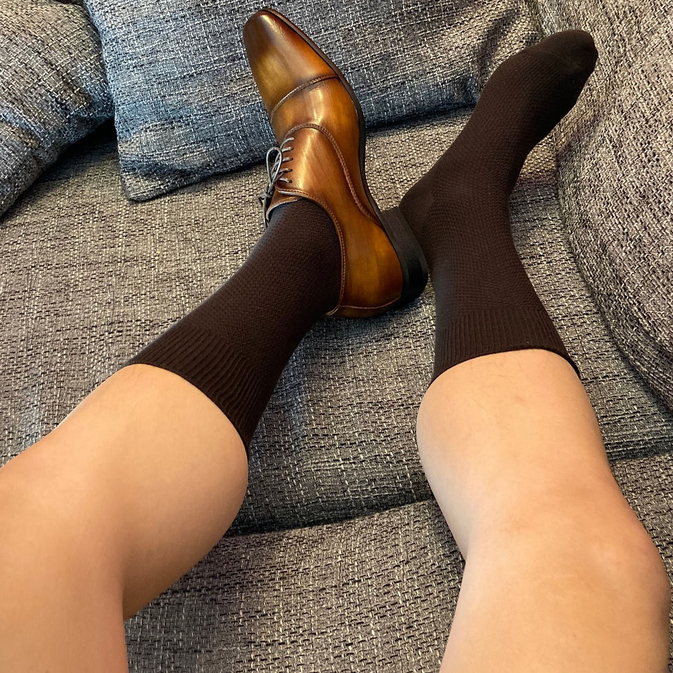 Thumbnail: Business socks No. 010. Made of Pima cotton, 1 pair
