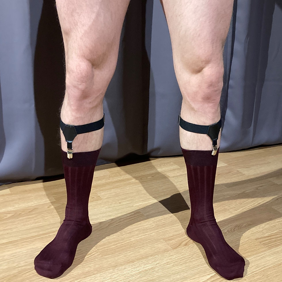 Thumbnail: Business Socks No. 012. Mercerized cotton, 1 Pair