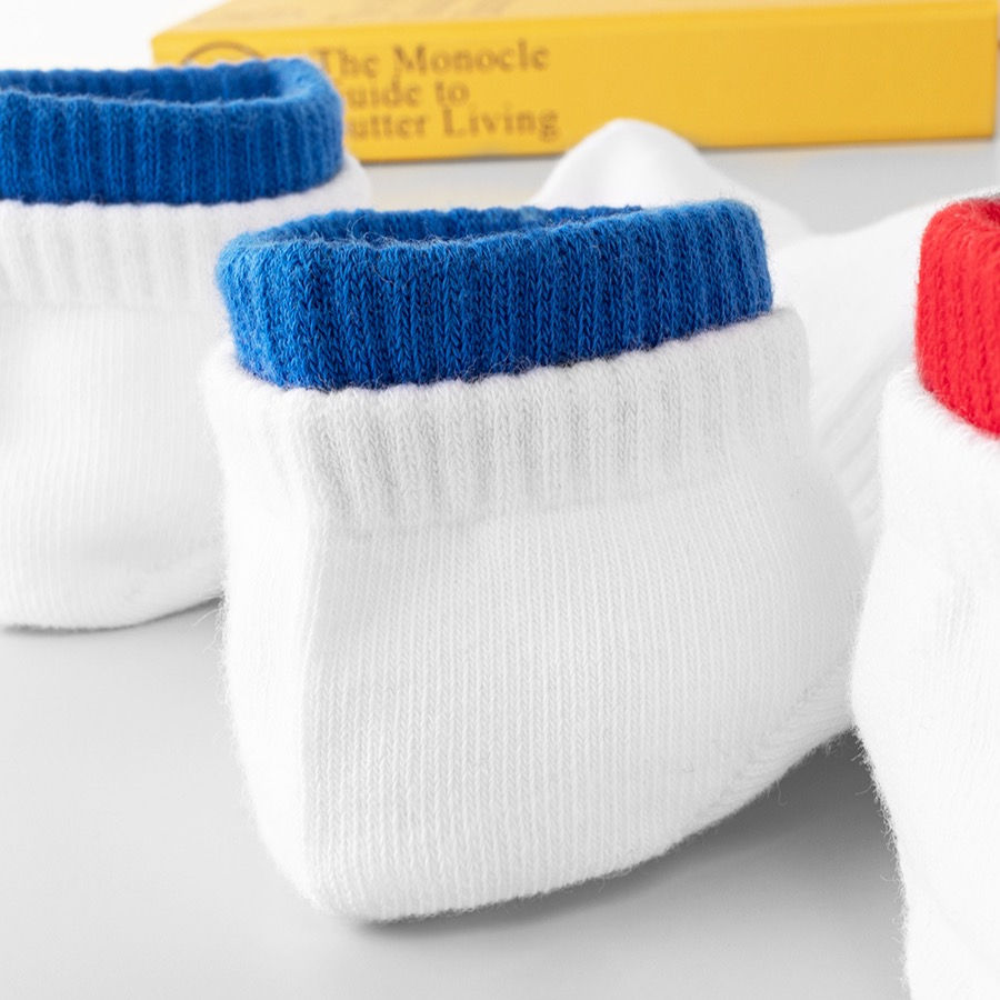Miniaturbild: Laufsocken mit doppelt gerippten Bündchen, 1 oder 5 Paar