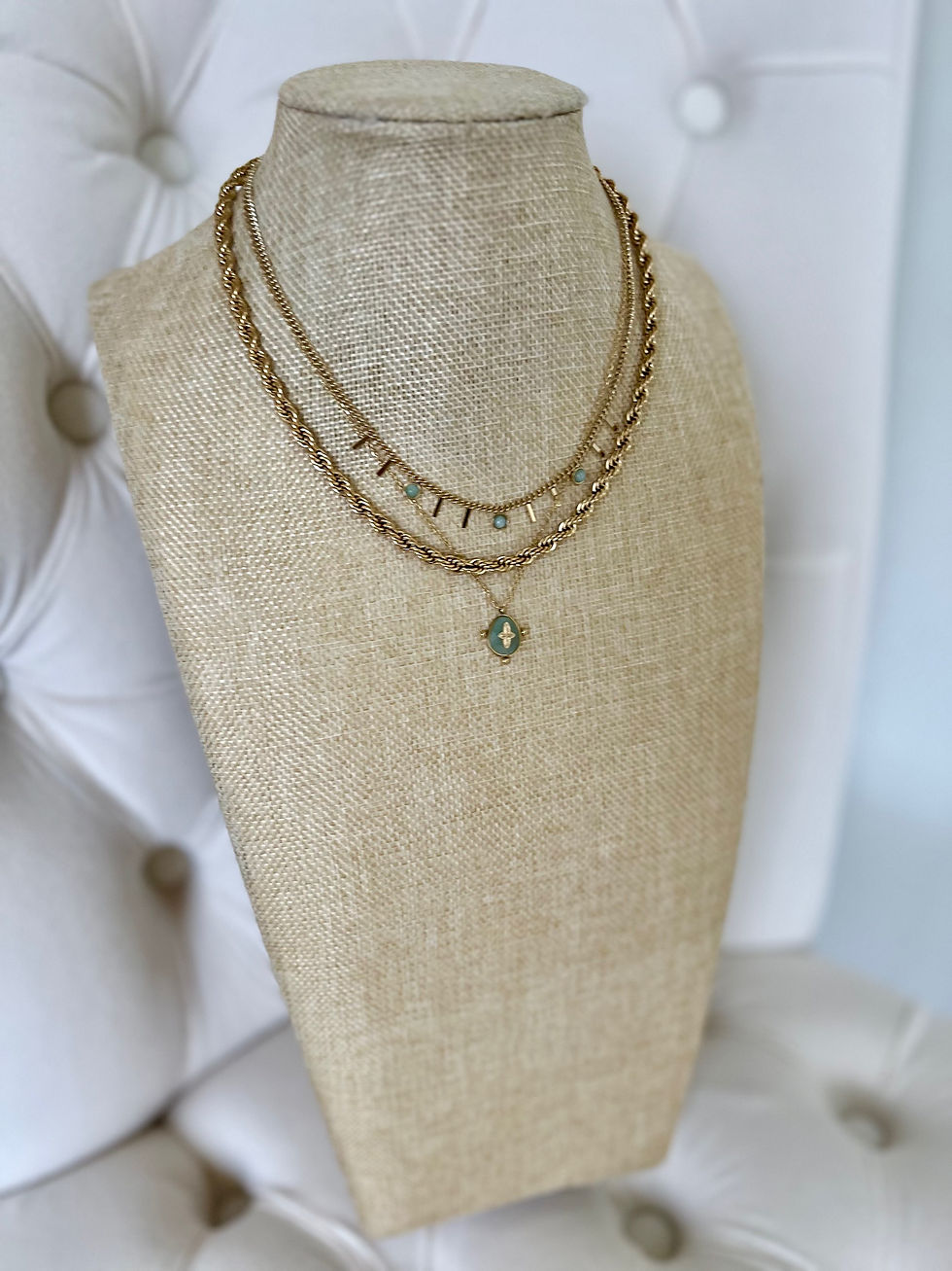 Thumbnail: Evergreen Twist Chain Set 