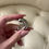 Thumbnail: Chunky Hoop Earrings 