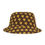 Thumbnail: Unisex Faith Armor Brown Monogram Armor Shields Bucket Hat ©