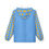 Thumbnail: Unisex Faith Armor Blue Monogram Sleeves Armor Shields Windbreaker Jacket © 