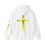 Thumbnail: Unisex Faith Armor Faithspired Armor of Faith Signature Golden Crosses Hoodie ©