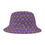 Thumbnail: Unisex Faith Armor Light Purple Monogram Golden Crosses Bucket Hat ©