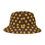 Thumbnail: Unisex Faith Armor Brown Monogram Armor Shields Bucket Hat ©