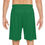 Thumbnail: Men's Faith Armor Dark Green Multicolored Striped Basketball Shorts ©