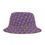 Thumbnail: Unisex Faith Armor Light Purple Monogram Golden Crosses Bucket Hat ©