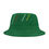 Thumbnail: Unisex Faith Armor Logo Green Multicolored Striped Classic Bucket Hat ©