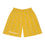 Thumbnail: Men's Faith Armor Gold Monogram Armor Shields Basketball Shorts ©   	 