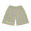 Thumbnail: Men's Faith Armor Light Grey Monogram Golden Cross Basketball Shorts ©   	 