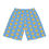 Thumbnail: Men's Faith Armor Light Blue Monogram Armor Shields Basketball Shorts ©   	 