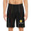 Thumbnail: Men's Faith Armor Black Multicolored Striped Basketball Shorts ©             