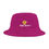 Thumbnail: Unisex Faith Armor Logo Dark Pink Classic Bucket Hat ©