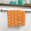 Thumbnail: Faith Armor Apricot Monogram Armor Shields Face Towel ©