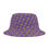 Thumbnail: Unisex Faith Armor Light Purple Monogram Golden Crosses Bucket Hat ©