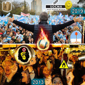 Imposible gobernar con la Argentina Blanca en contra