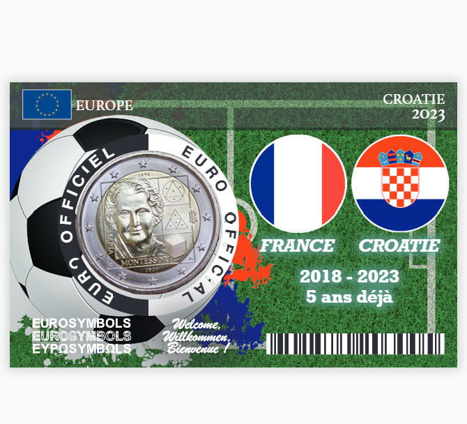 Italie - Série "Croatie 2018-2023"-2€ Coincard 2023