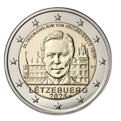 Série Euros Luxembourg 2025 : une collection royale à ne pas manquer