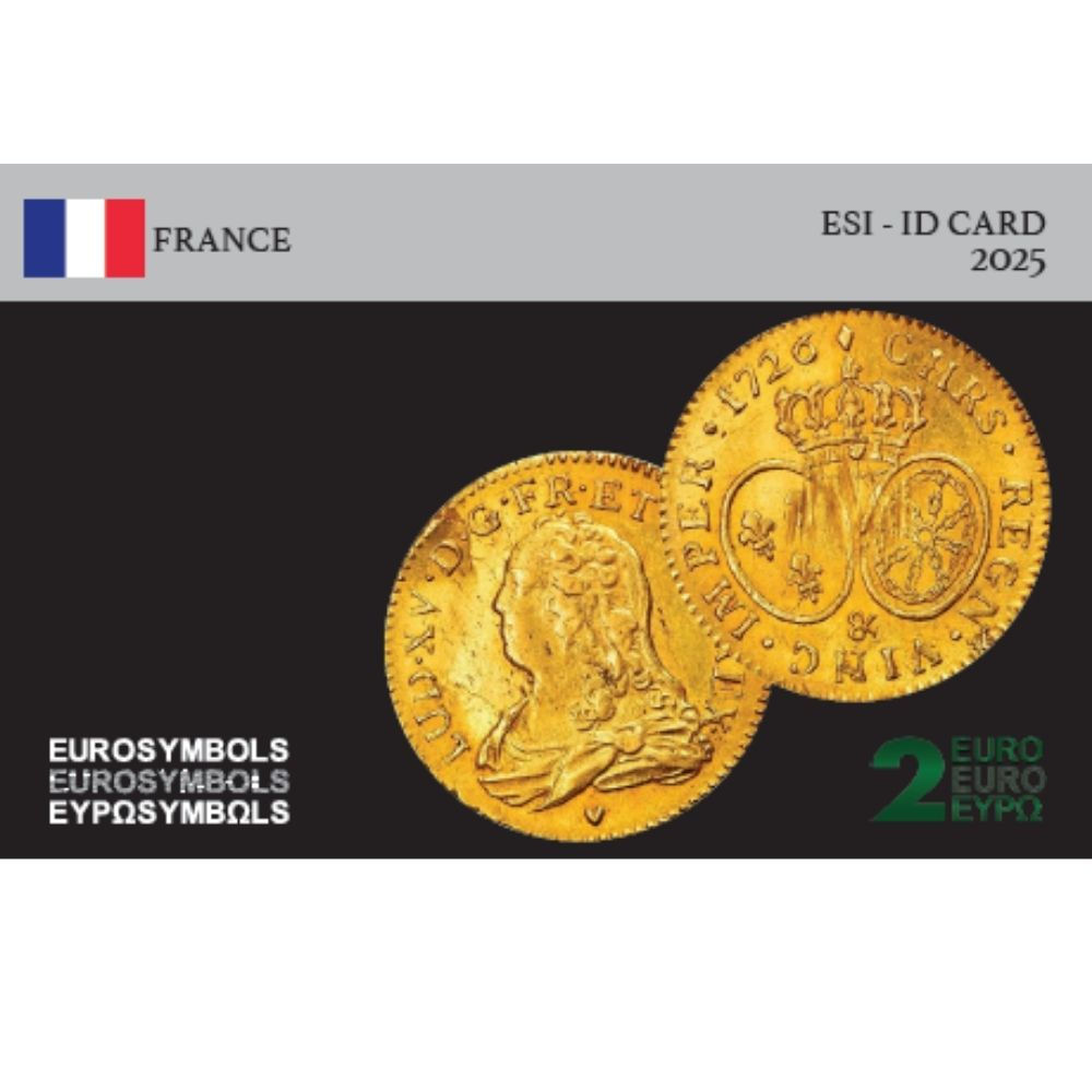 Héritage Louis d'or- Carte commémorative