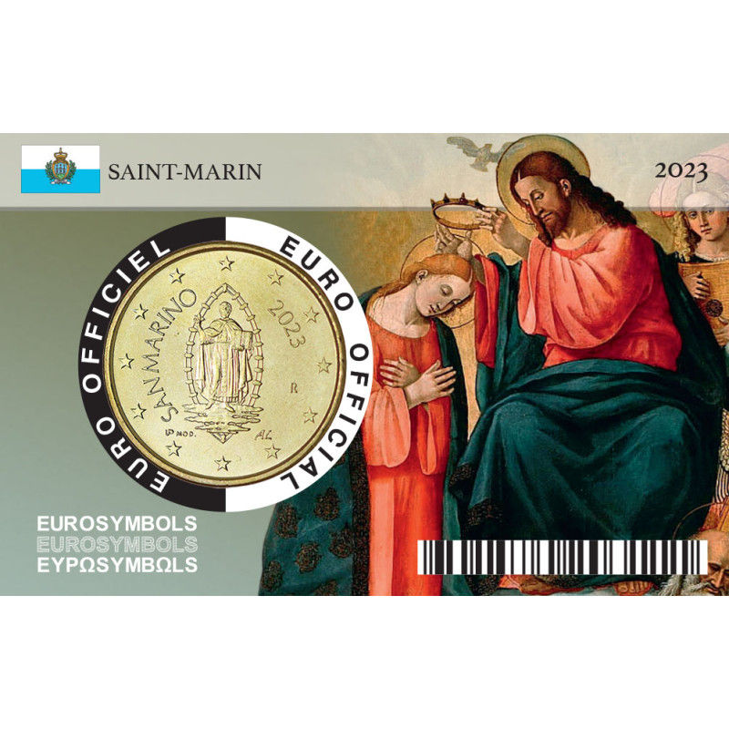 Saint Marin- "Signorelli"-50cts Coincard 2023