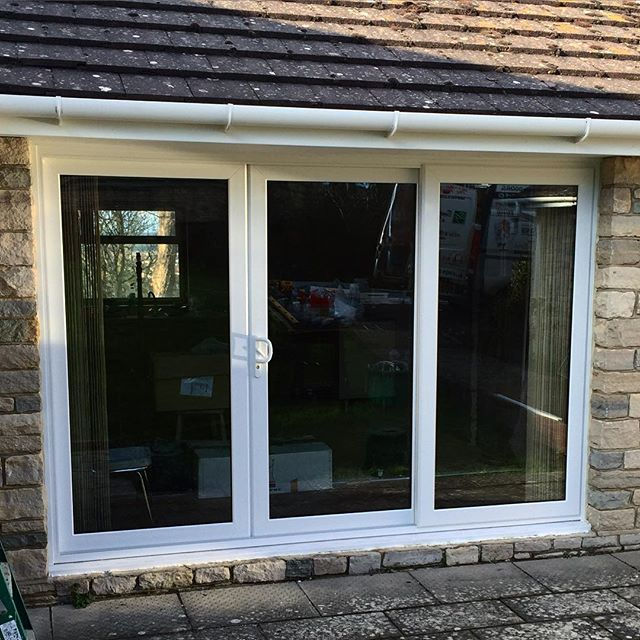 3 Pane Sliding Patio Door